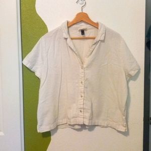 Universal Thread White Lined Blend Bottom Down Top Size XXL
